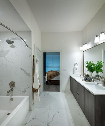 Dual vanity countertops